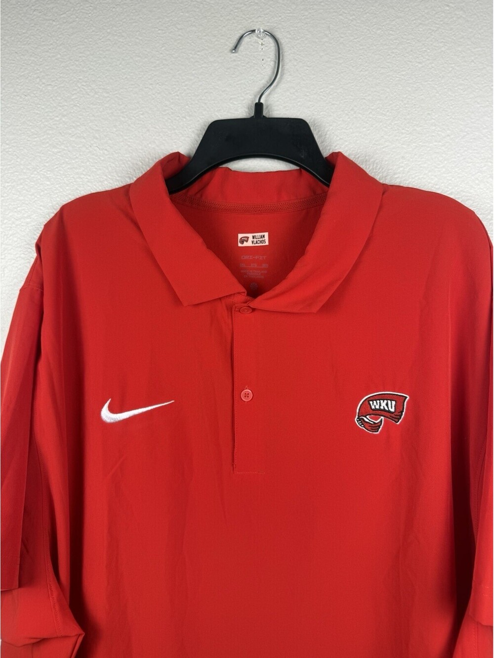 Nike Dri-FIT WKU Western Kentucky Football Team Issued William Vlachos Coach 3XL